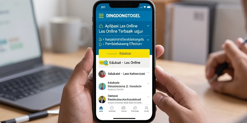 Tampilan antarmuka DINGDONGTOGEL yang intuitif dan menarik.
