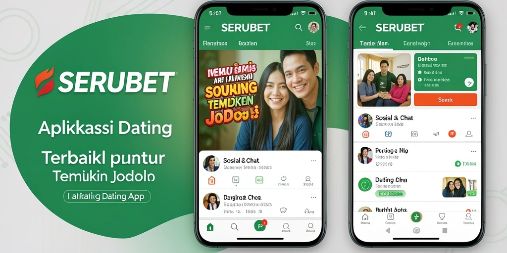 Tampilan antarmuka aplikasi SERUBET yang ramah pengguna.